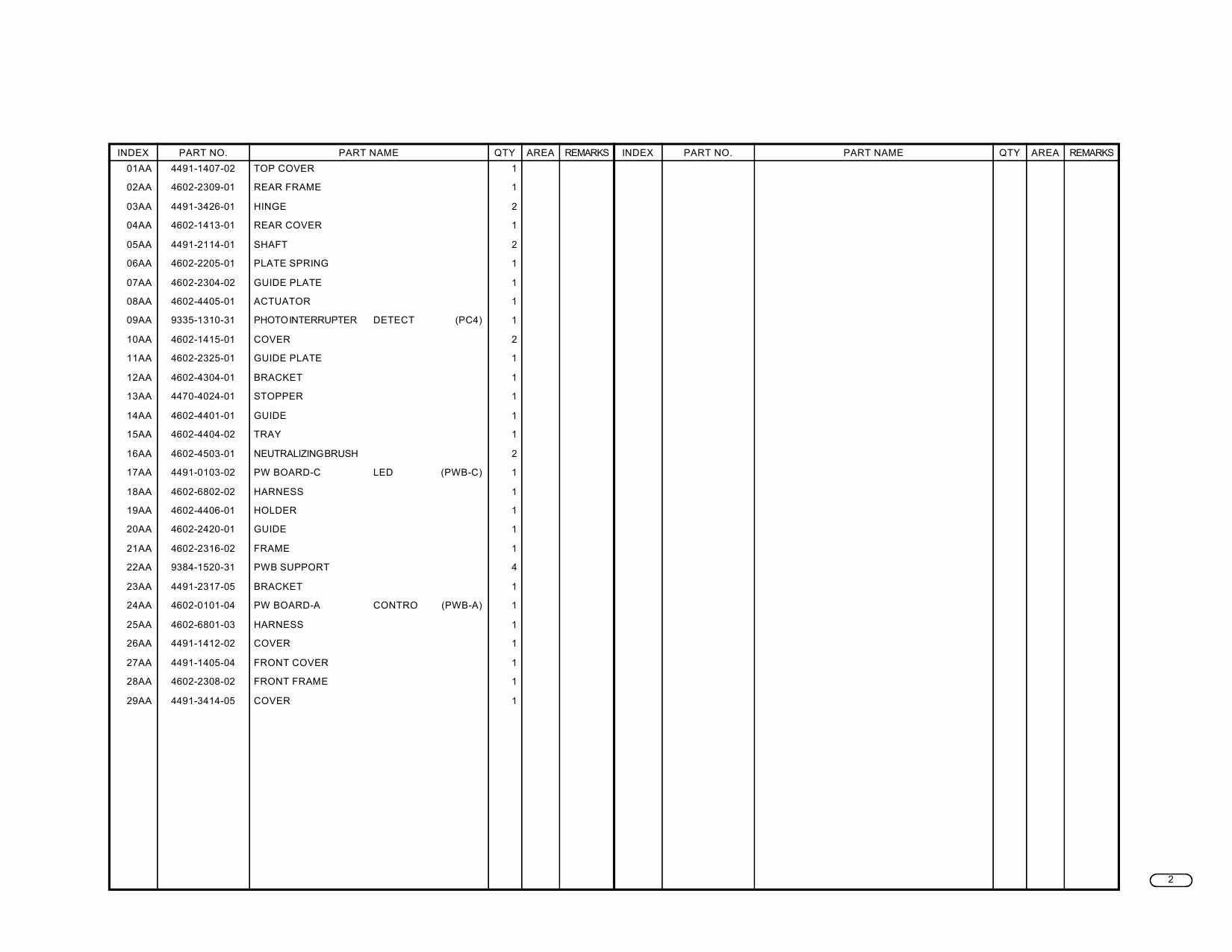 Konica-Minolta Options JS-200 Parts Manual-4